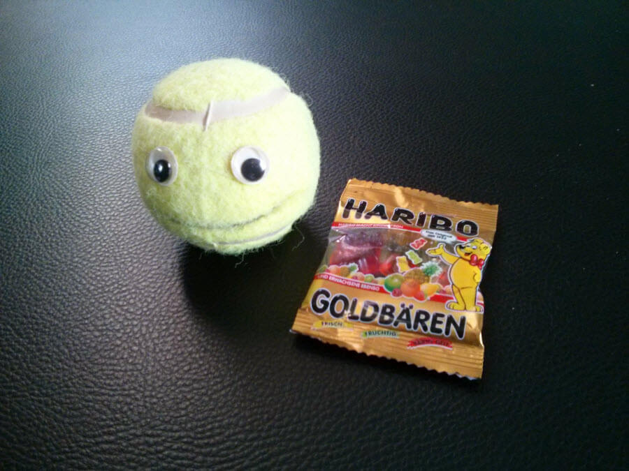 Ball kun und die Gummibaeren