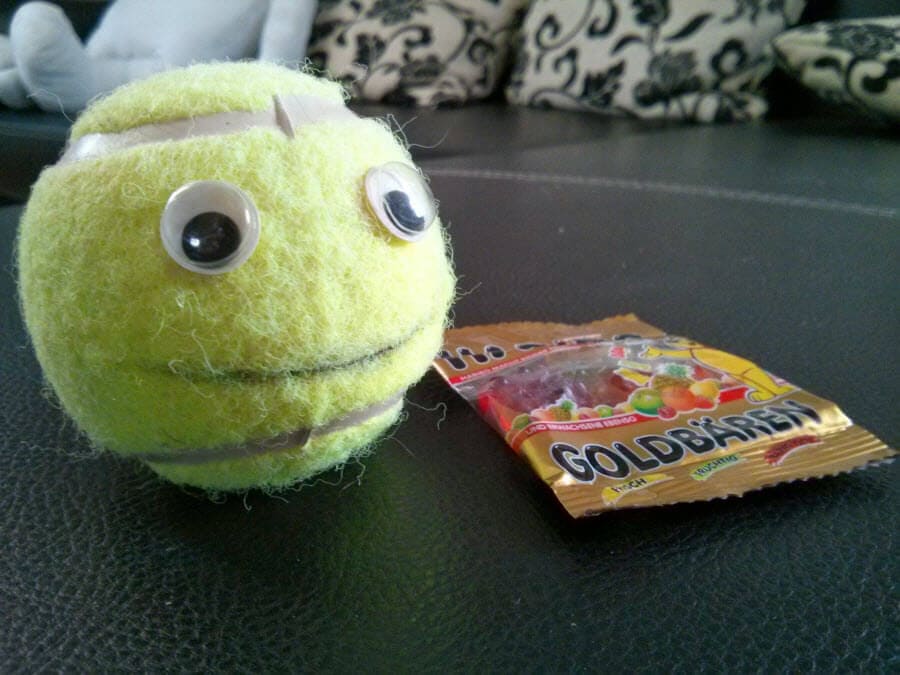 Ball kun und die Gummibaeren